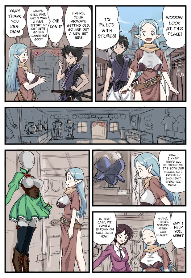 Oppai Elf-san to Issho ni Bouken ga Shitai