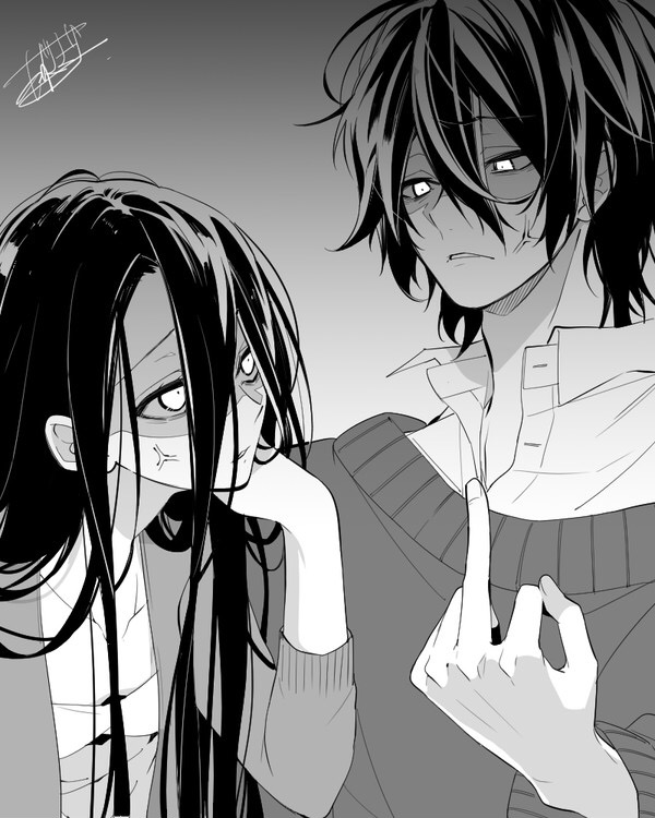 A Manga about Two Spirits Haunting a Man and a Woman Who Have Zero Supernatural Perception