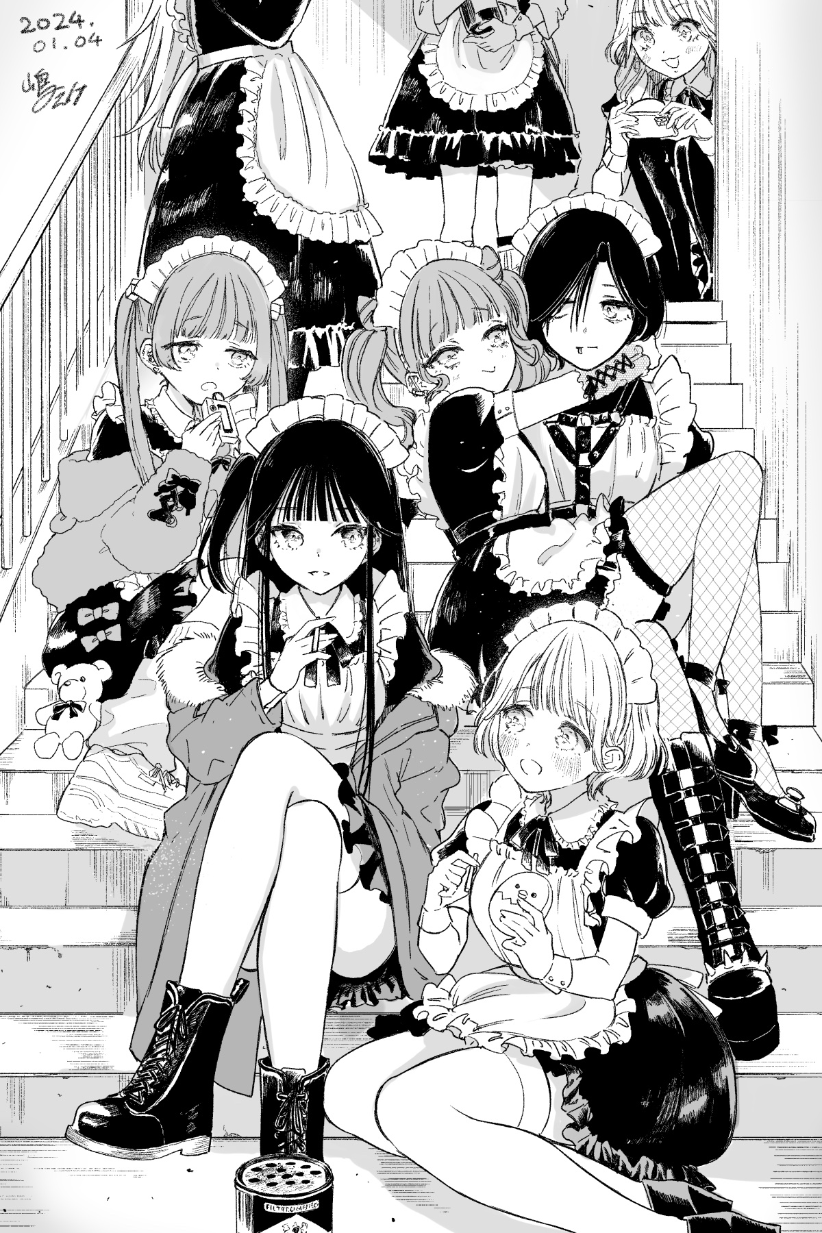 The Maid of Your Dreams Looks Good with a Cigarette (Pre-Serialization)