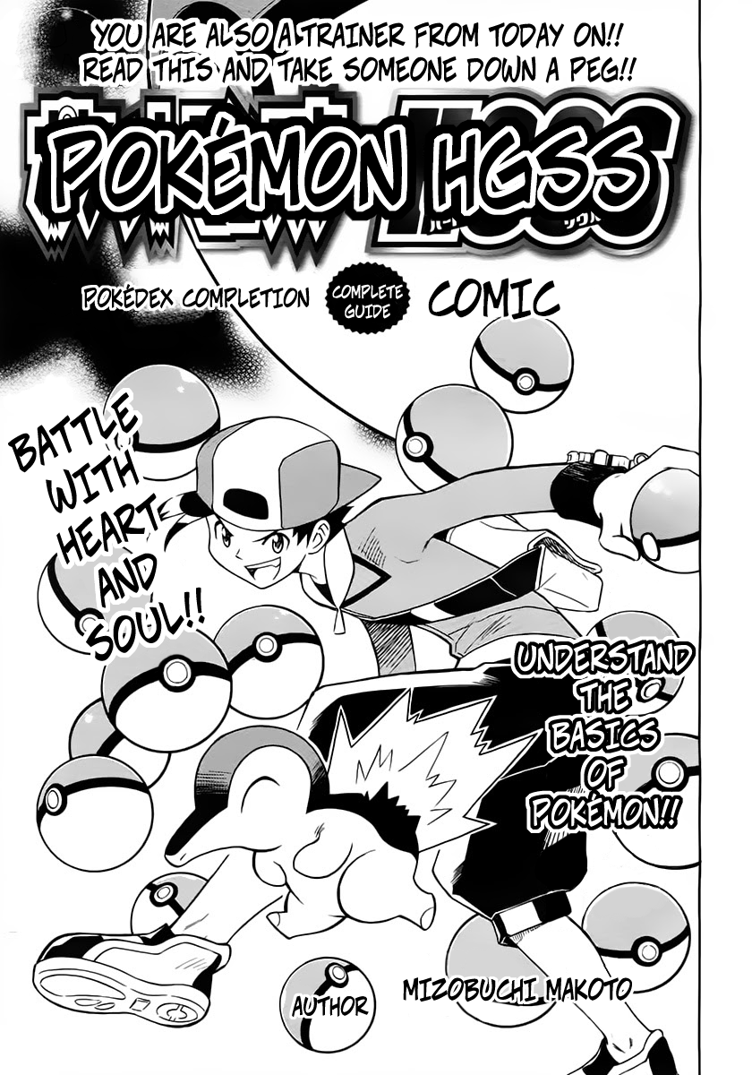 Pokémon Heart Gold Soul Silver: Pokédex Completion Comic