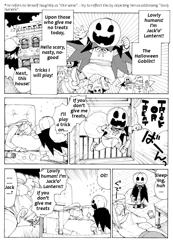 Halloween Manga (short)
