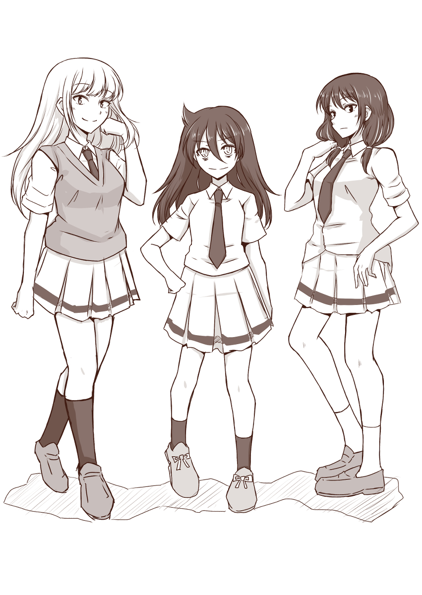 Katou san to Yuri-chan no Bimyō na Kyori-kan