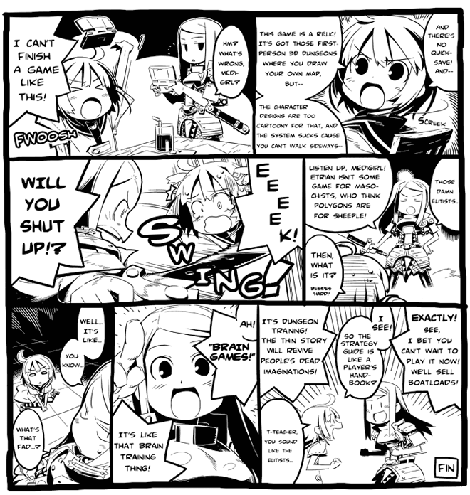 Etrian Odyssey Comics