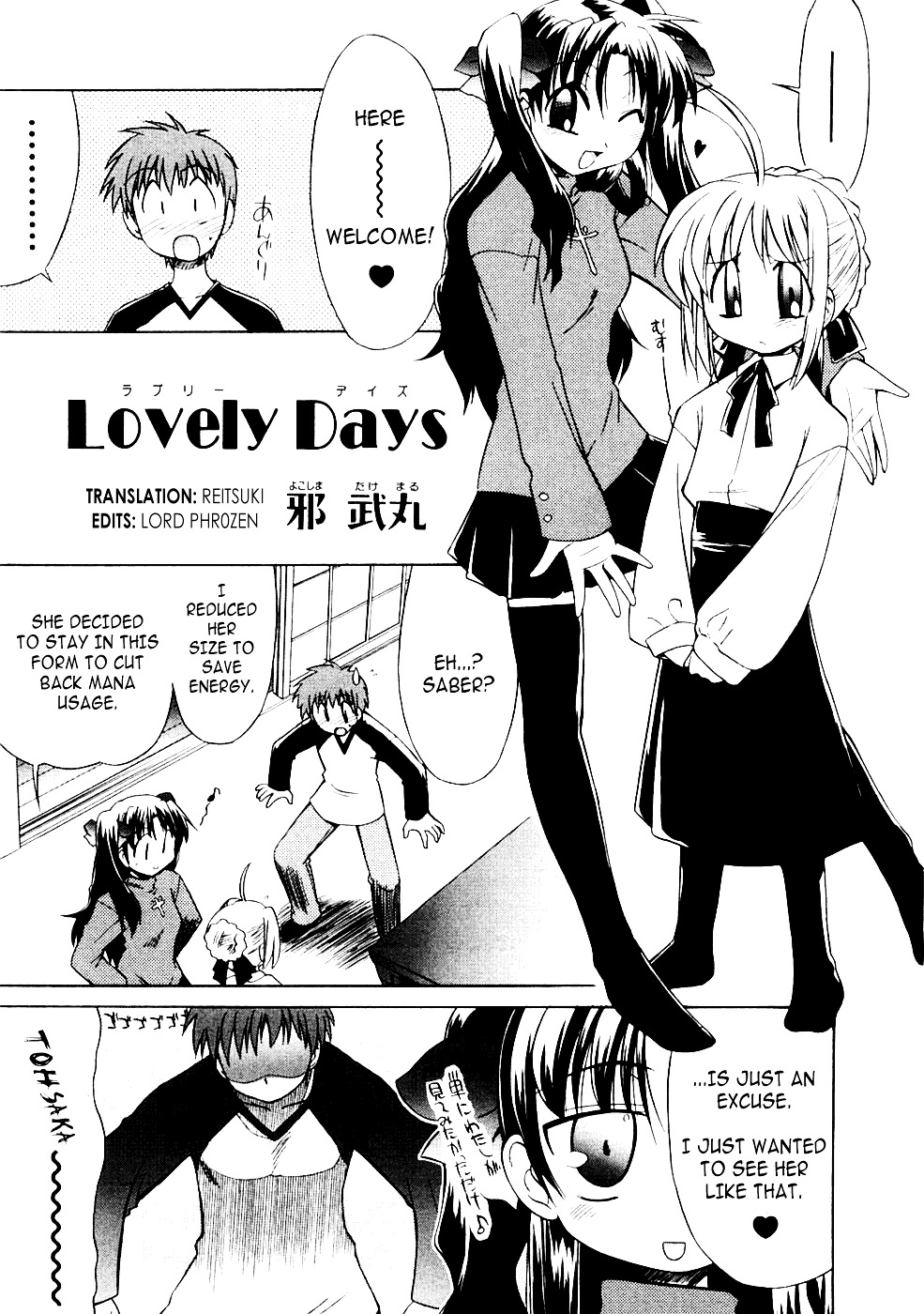 Fate stay night dj - Lovely Days