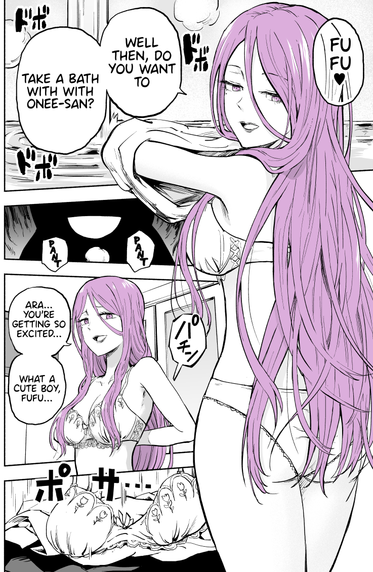 Taking a Bath With a Sexy Onee-san and Then, ♥♥♥