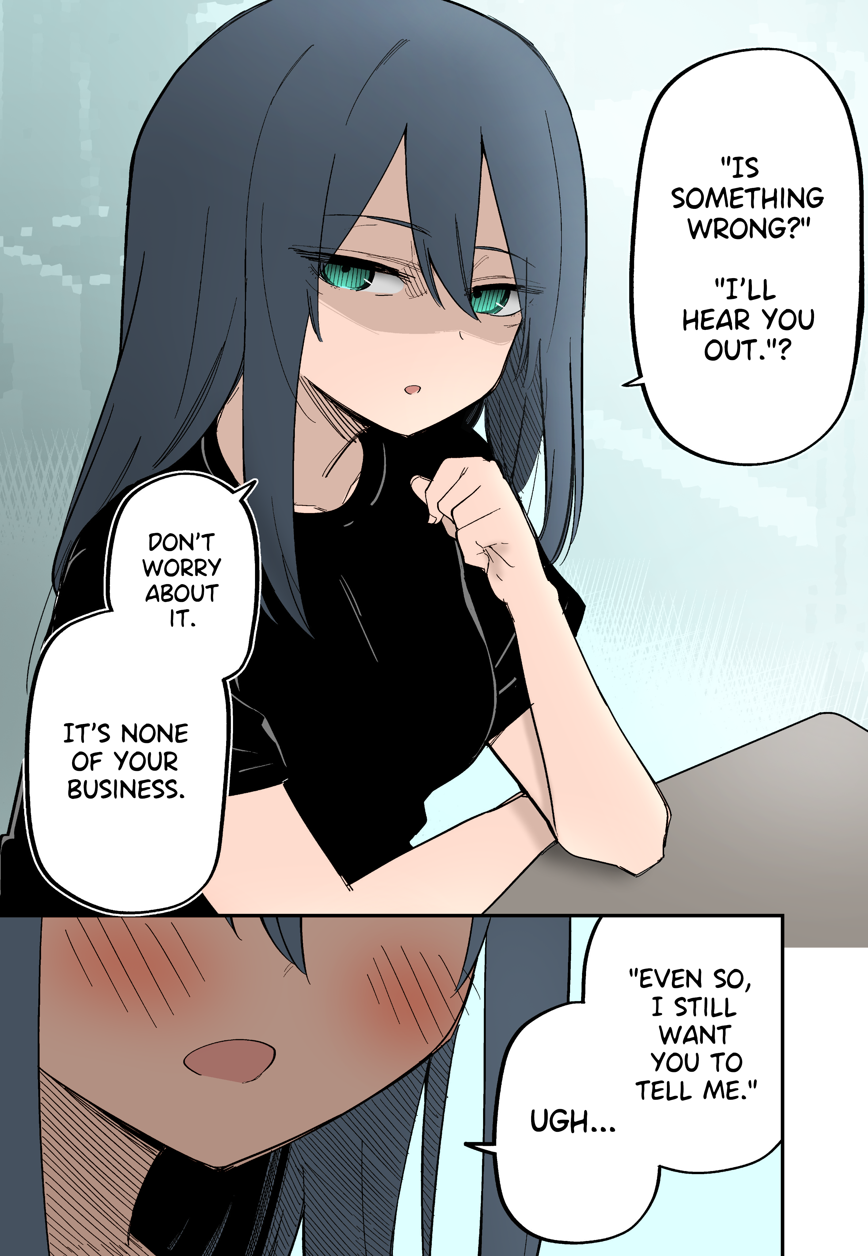 I'm Worried About My Girlfriend, Who Used to be Covered in Bruises (Fan Colored)