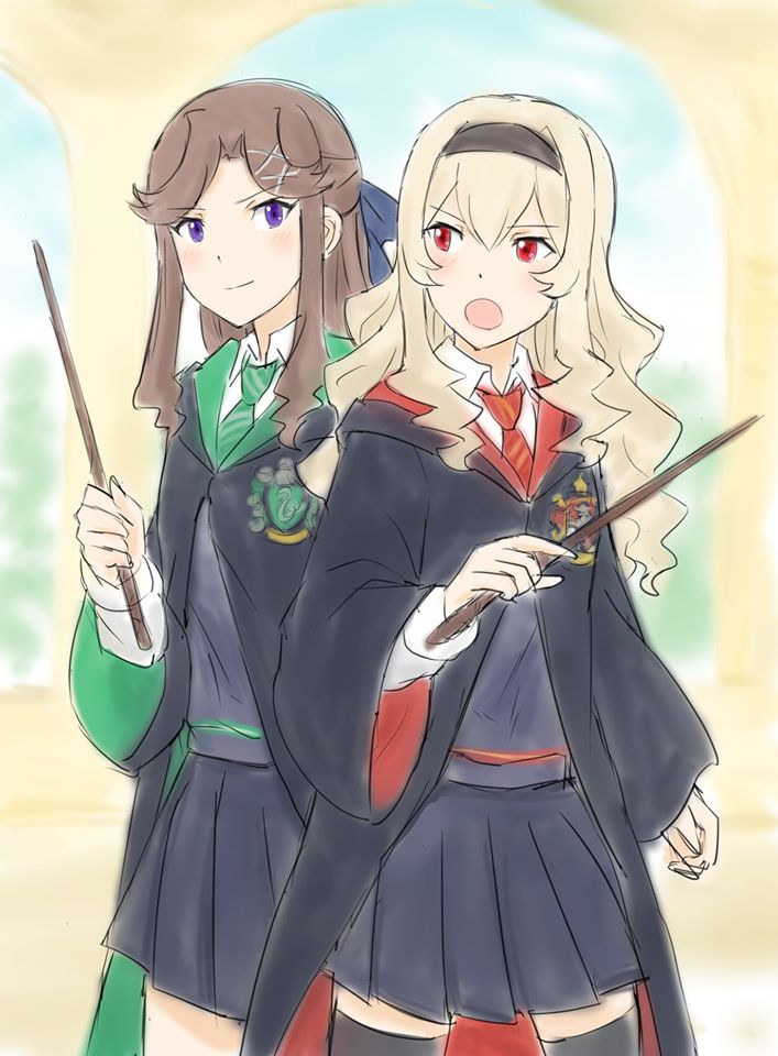 MayaKuro Hogwarts AU