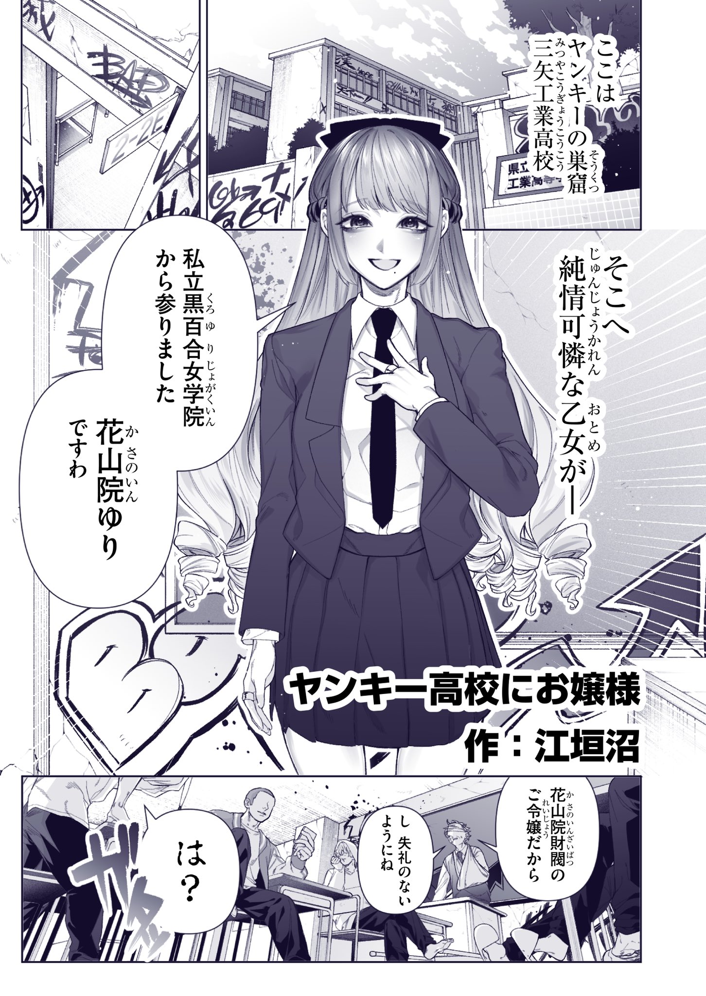 A Story About a Young Lady Transferring to a Delinquent High School