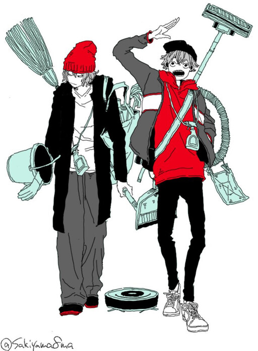 The cleaner duo