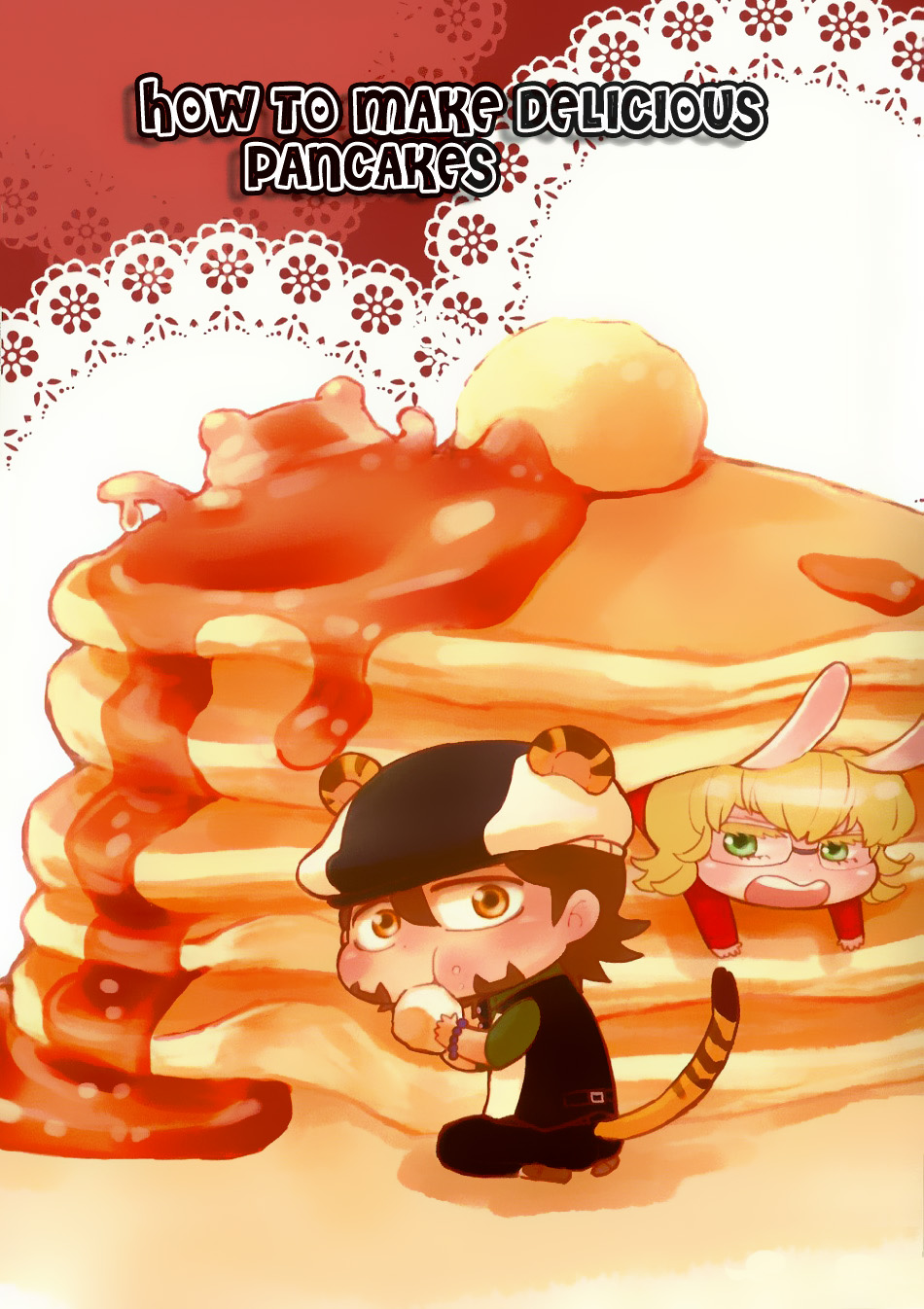 Tiger & Bunny dj - How to Make Delicious Pancakes