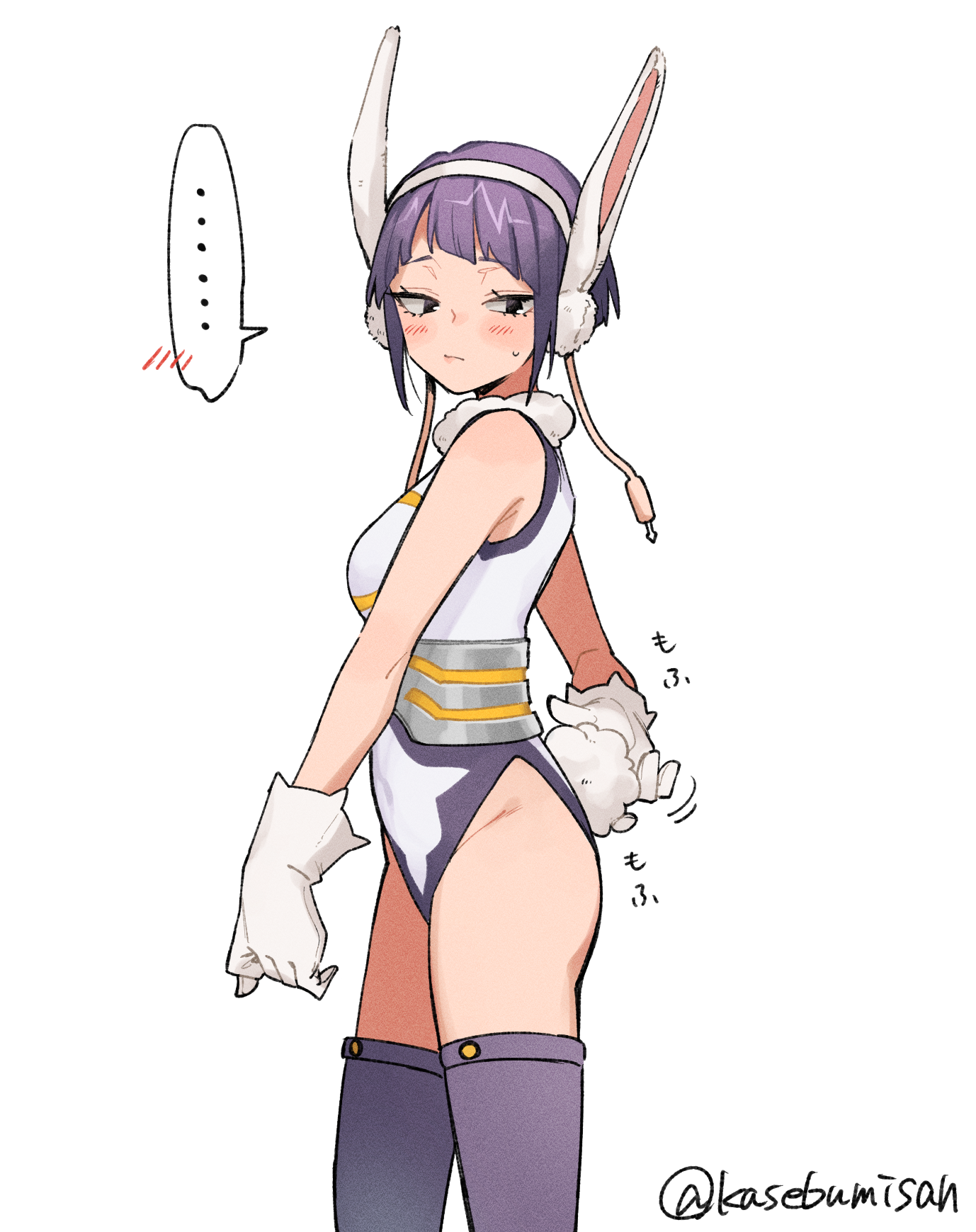 Boku no Hero Academia - KamiJirou - Mirko Cosplay (Doujinshi)