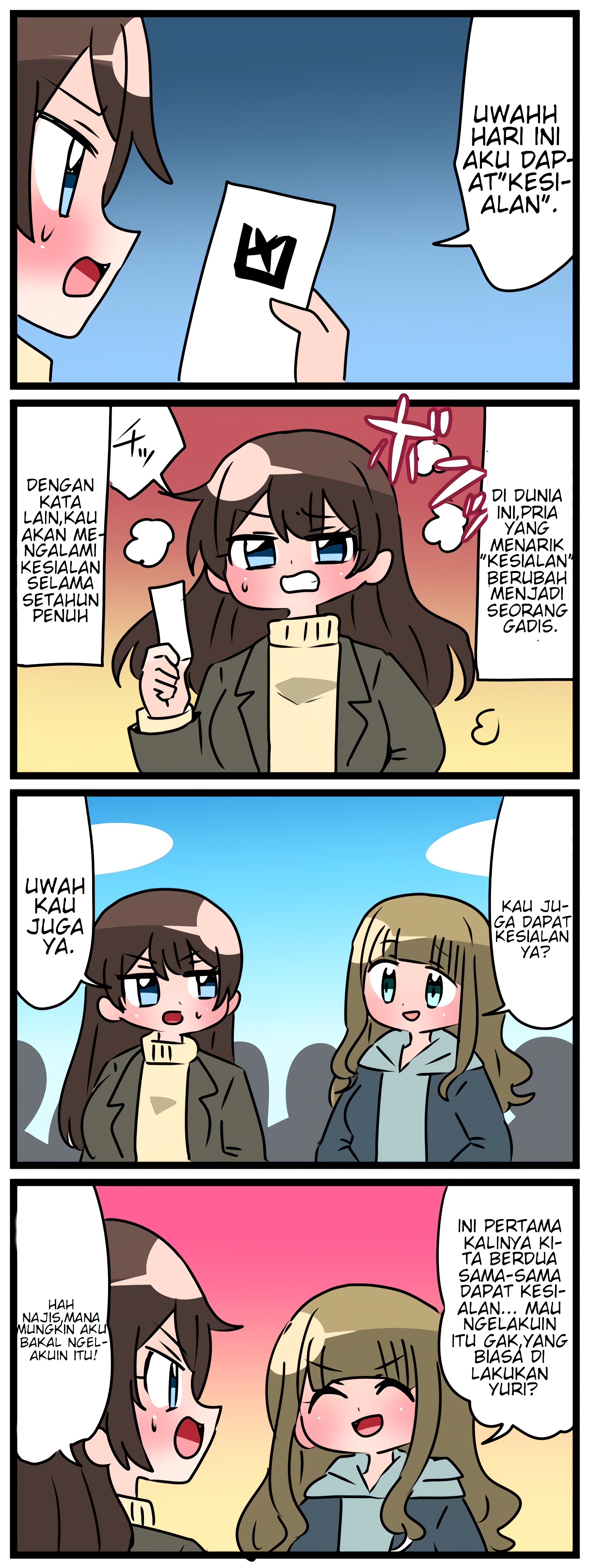 A story about a man of an unlucky age and his friends