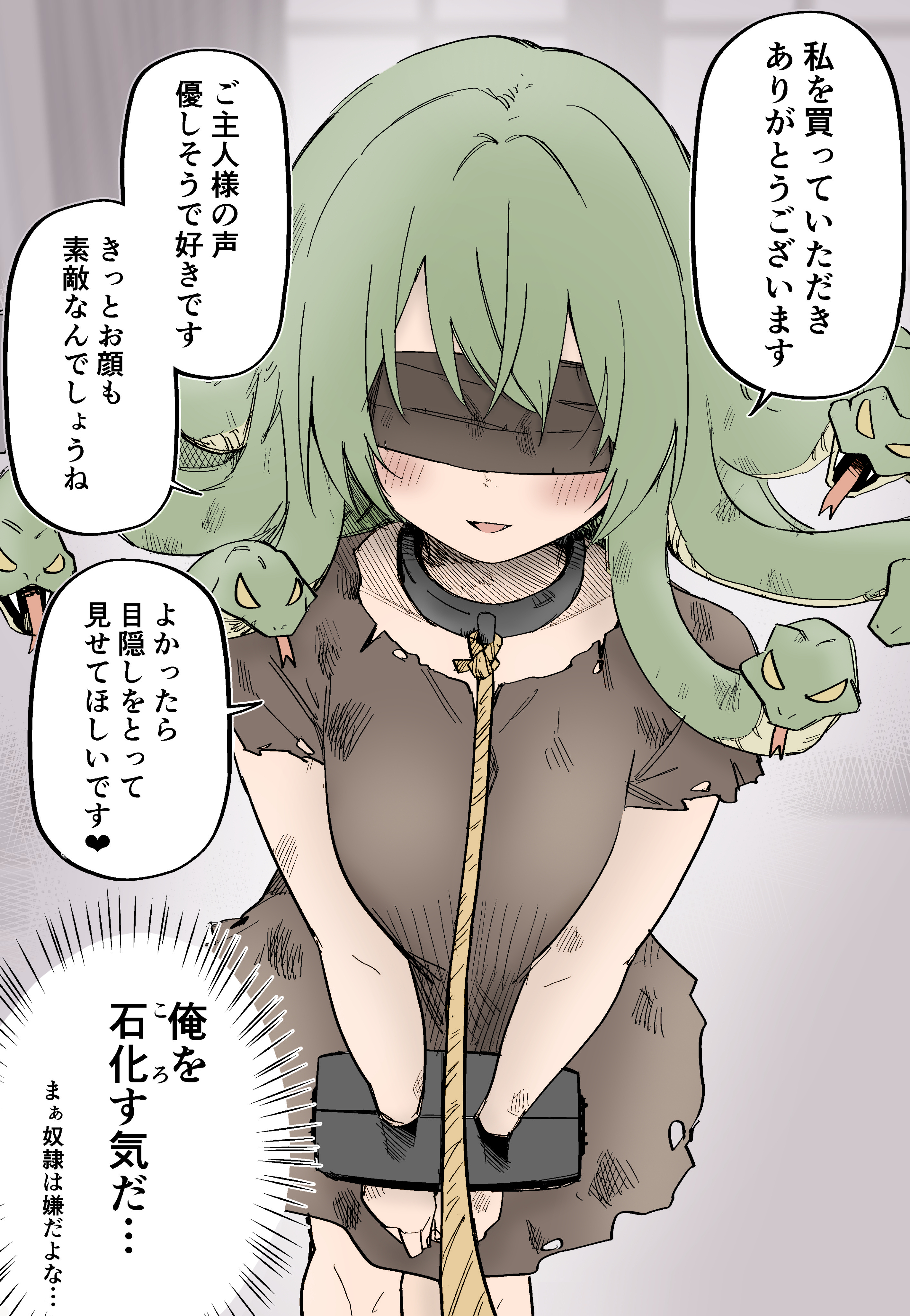I Bought a Medusa Slave (Fan Colored)