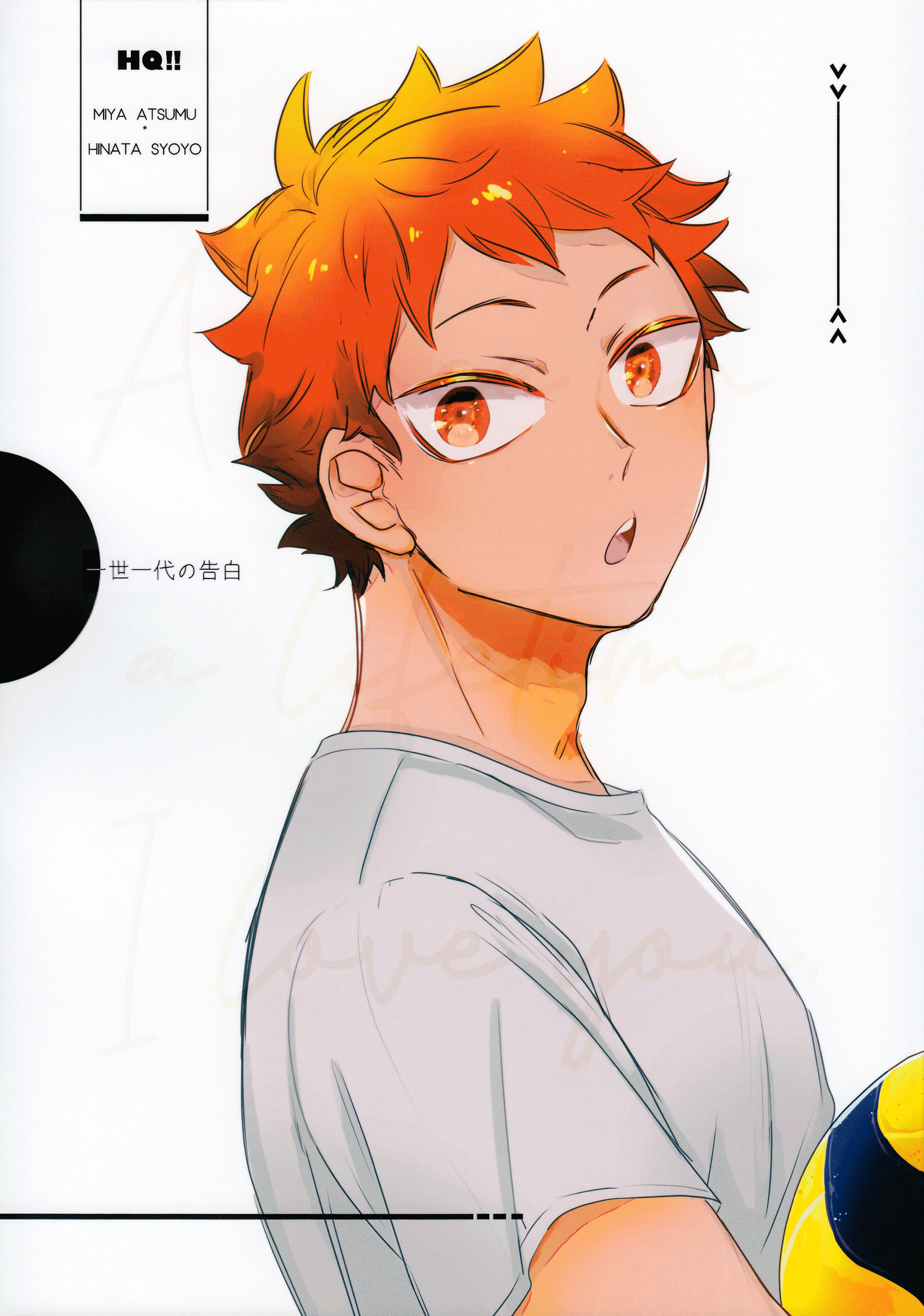 Haikyu!! - A Once in a Lifetime I Love You (Doujinshi)