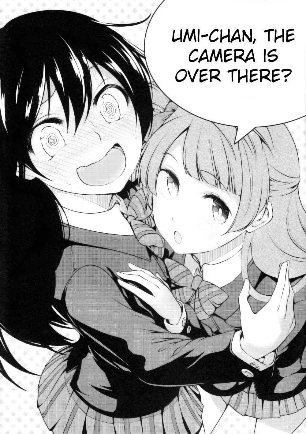 Umi-chan, the Camera is Over There? (Love Live!)