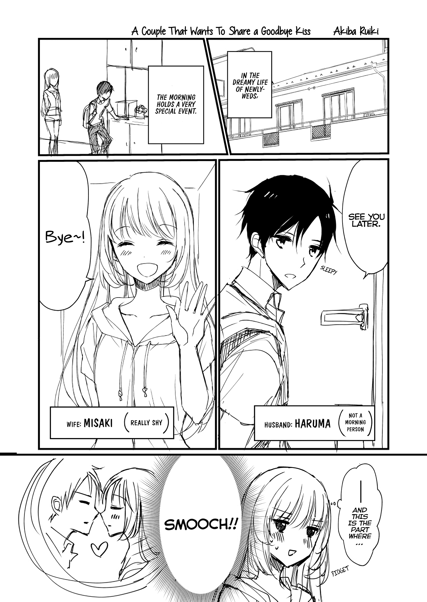 A Couple Who Wants to Share a Goodbye Kiss