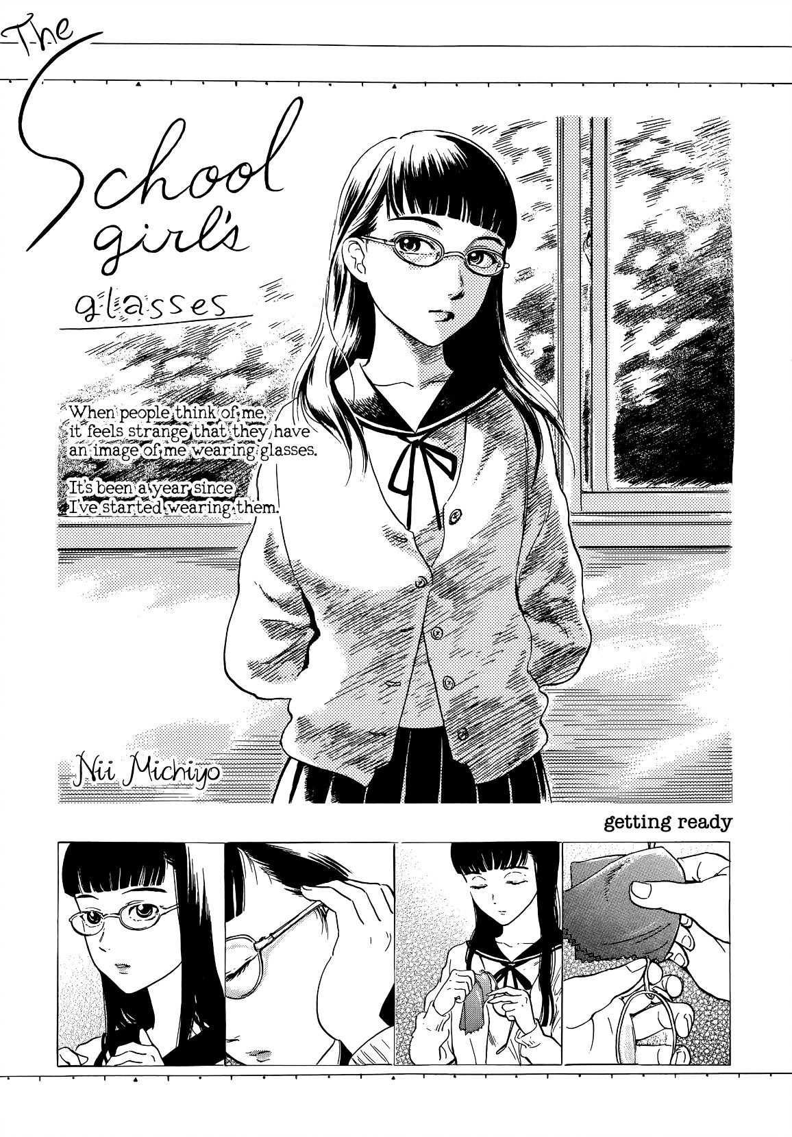 School Girl's Glasses