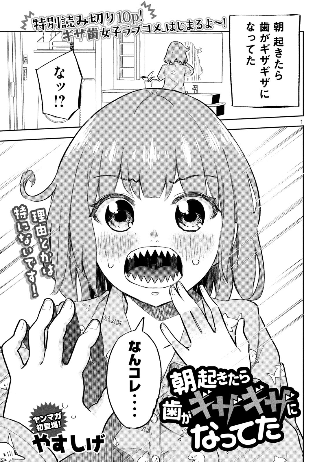When I Woke Up in the Morning, My Teeth Had Become Jagged