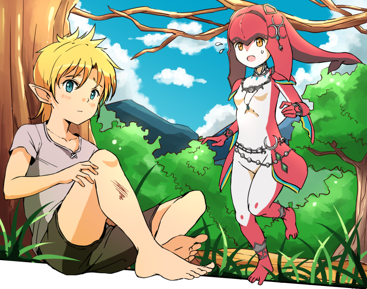 The Legend of Zelda: Breath of the Wild - I'll Protect You! (Doujinshi)