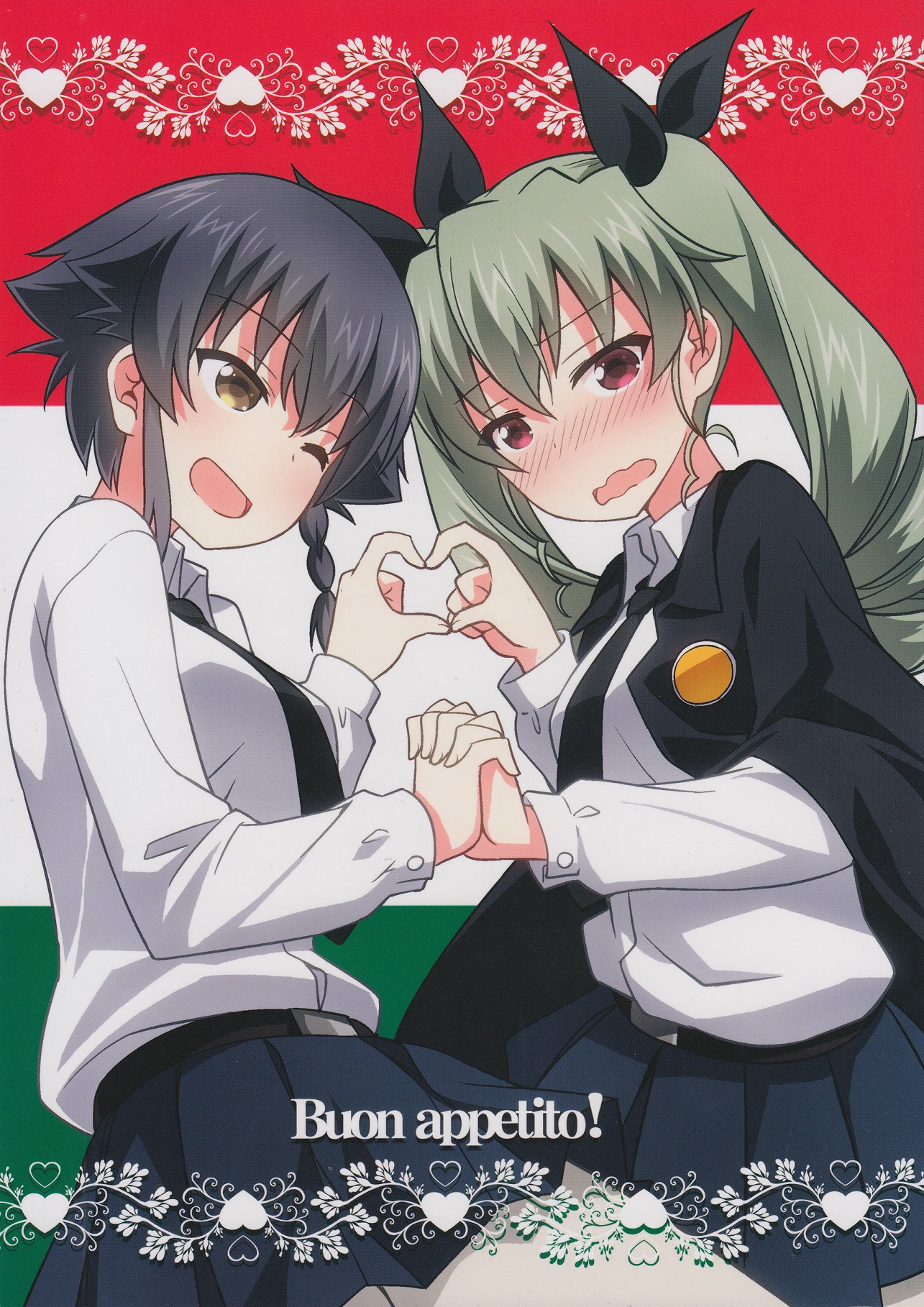 (Panzer☆Vor! 8) [Umenomi Gahou (Umekiti)] Buon appetito! (Girls und Panzer)