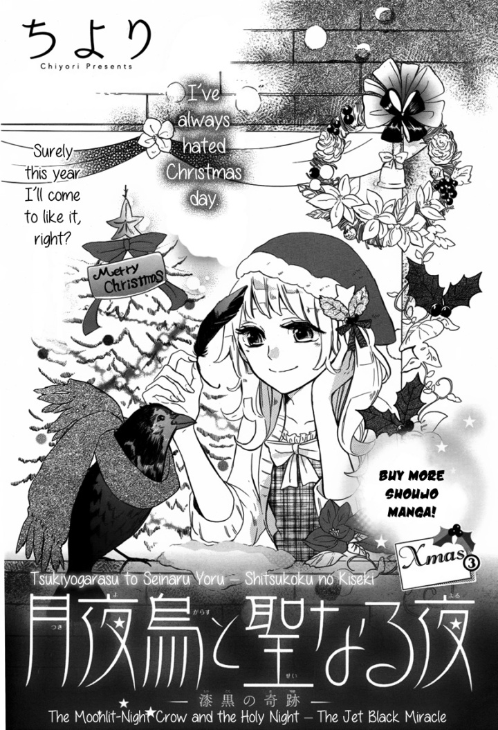 The Moonlit-Night Crow and the Holy Night: The Jet-Black Miracle