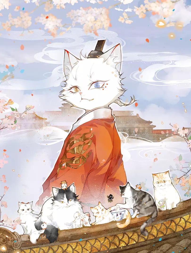 The Forbidden City: Cat Imperial Study