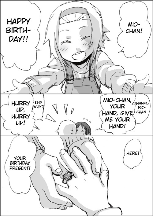 Mio's Birthday Present (K-ON!)