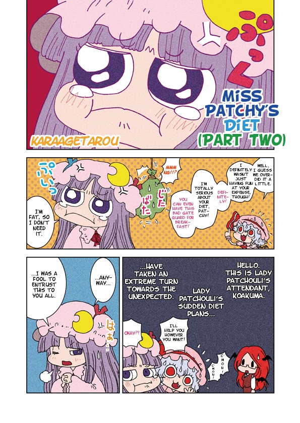 Miss Patchy's Diet (Touhou Project)