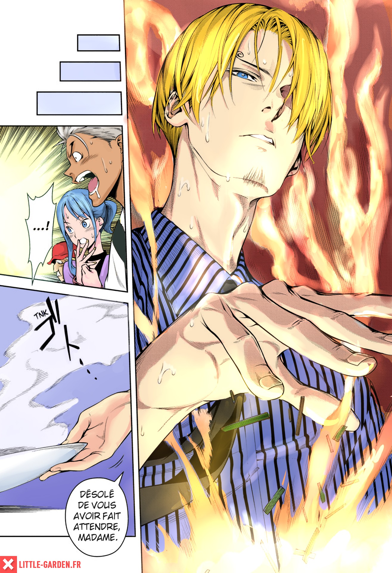 Shokugeki no Sanji (Fan Colored)