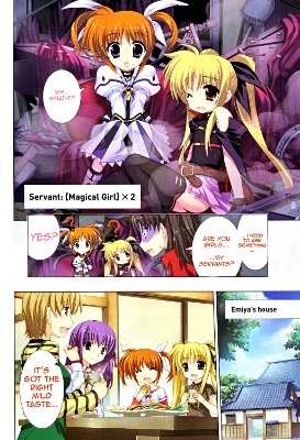 Fate stay night x Magical Girl Lyrical Nanoha